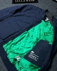 Lacoste Premium Lacivert Bomber Ceket