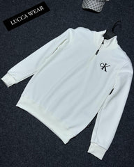 Calvin Klein Premium Çift Yüzlü Half Zip