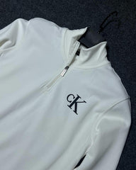 Calvin Klein Premium Çift Yüzlü Half Zip