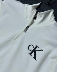 Calvin Klein Premium Çift Yüzlü Half Zip