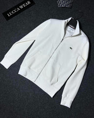 Lacoste Premium Beyaz Full Zip