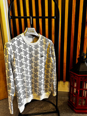 Lacoste Premium Beyaz Sweatshirt