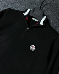 Moncler Premium Triko Yarım Fermuarlı