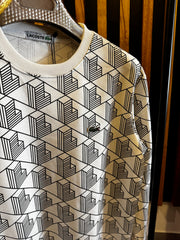 Lacoste Premium Beyaz Sweatshirt